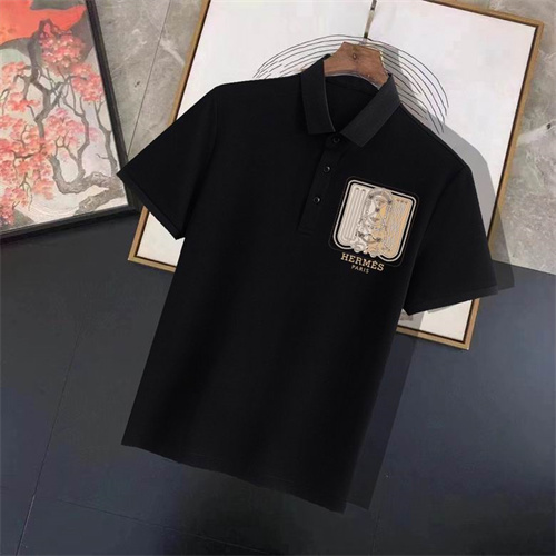 Hermes Lapel T-shirts-M-0037