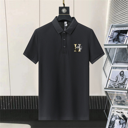 Hermes Lapel T-shirts-M-0048