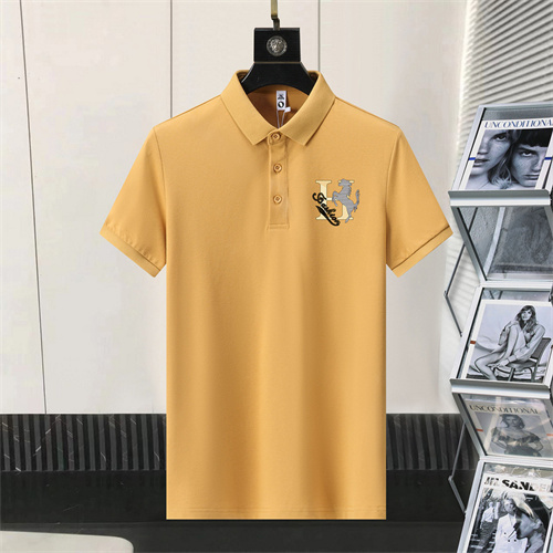 Hermes Lapel T-shirts-M-0049