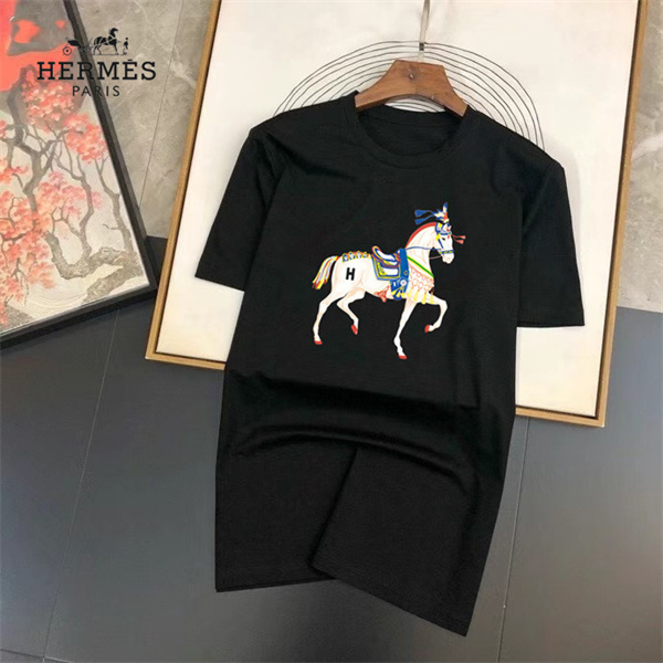 Hermes Round neck T-shirt-M-061
