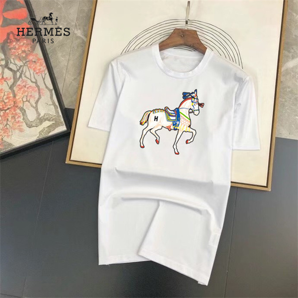 Hermes Round neck T-shirt-M-062