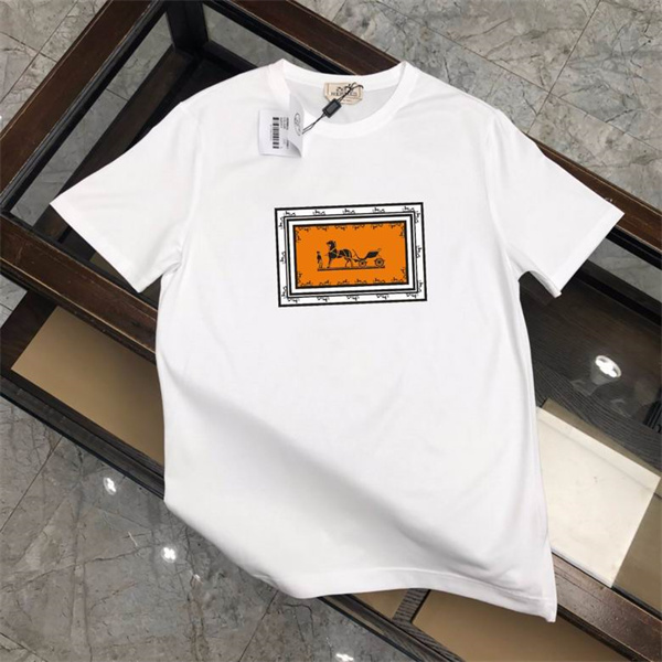 Hermes Round neck T-shirt-M-112
