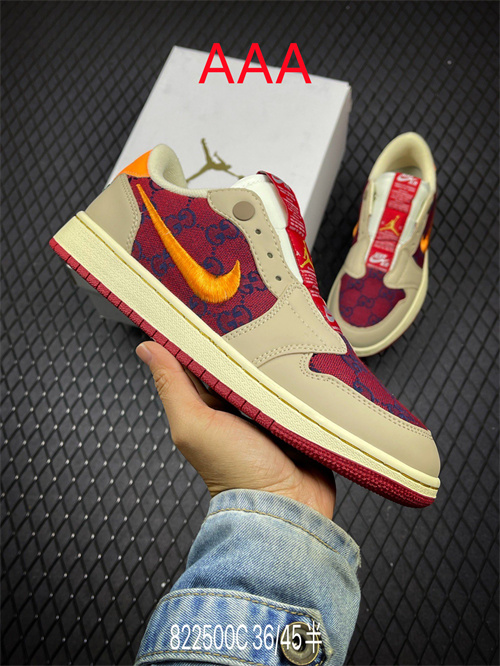 Jordan1(AAA)-W(Low)-666