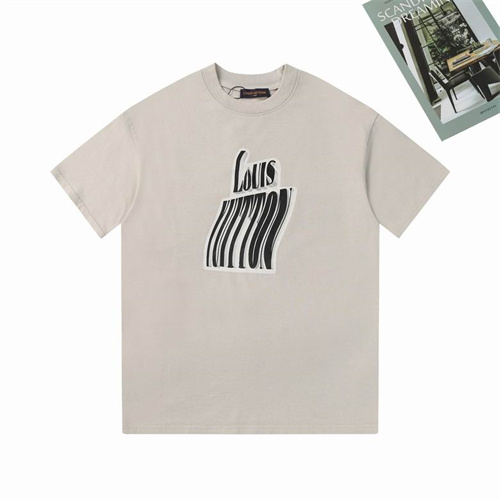 Lv Round neck T-shirt-M-0804