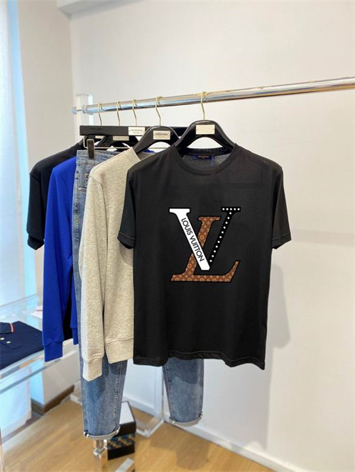 Lv Round neck T-shirt-M-0272