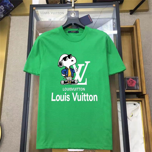 Lv Round neck T-shirt-M-0219