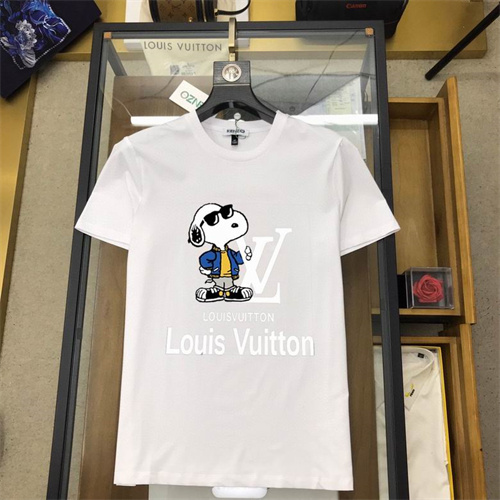 Lv Round neck T-shirt-M-0222