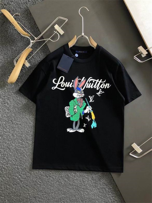 Lv Round neck T-shirt-M-0223