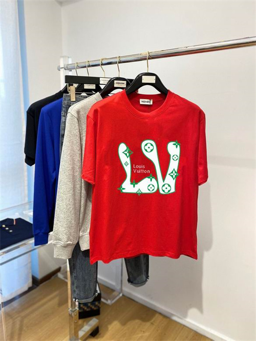 Lv Round neck T-shirt-M-0257