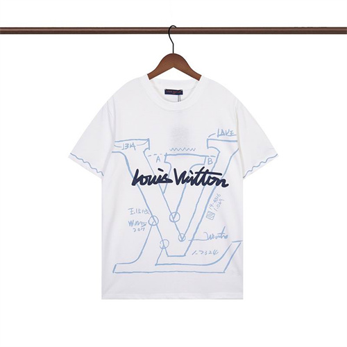 Lv Round neck T-shirt-M-0315