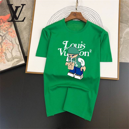Lv Round neck T-shirt-M-0387