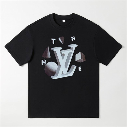 Lv Round neck T-shirt-M-0923