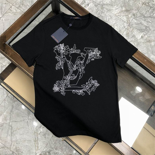 Lv Round neck T-shirt-M-1007