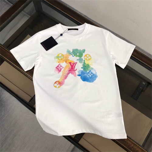 Lv Round neck T-shirt-M-1012