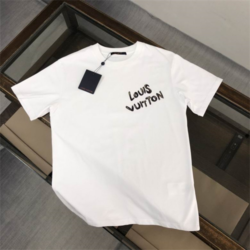 Lv Round neck T-shirt-M-1066