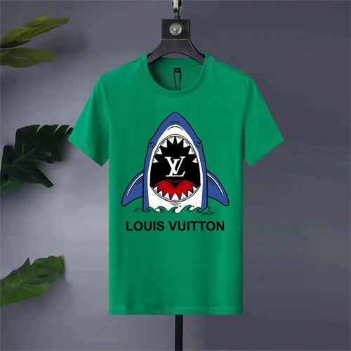 Lv Round neck T-shirt-M-0566
