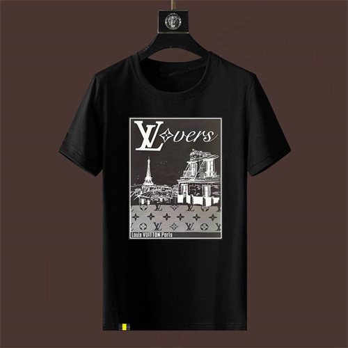 Lv Round neck T-shirt-M-0666