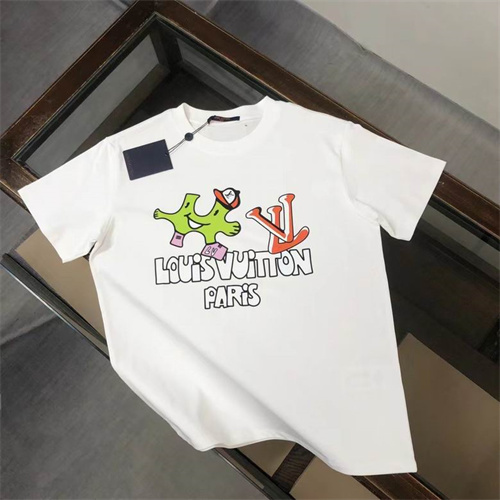 Lv Round neck T-shirt-M-0736