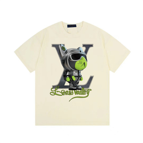 Lv Round neck T-shirt-M-0745