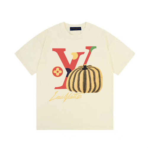 Lv Round neck T-shirt-M-0746