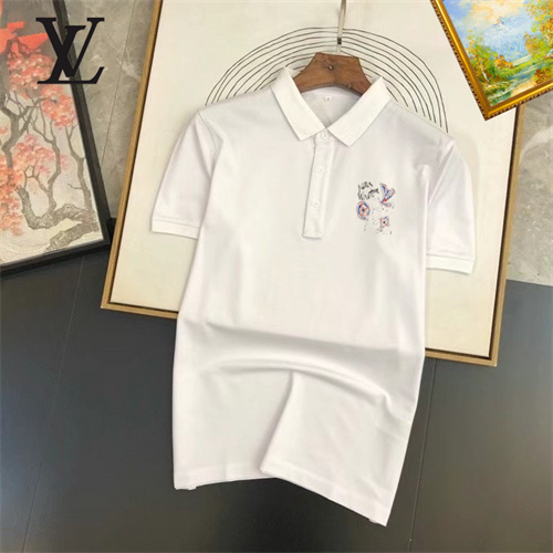 Lv Lapel T-shirts-M-0058
