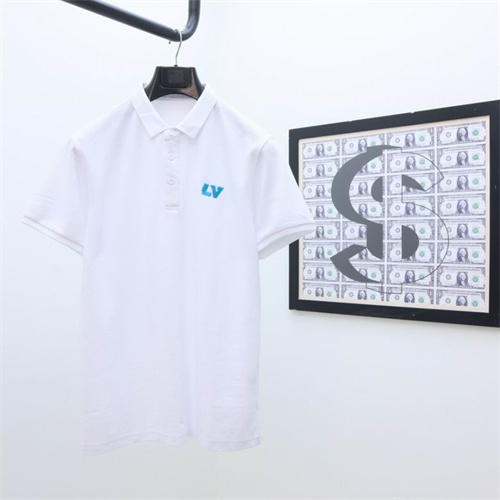 Lv Lapel T-shirts-M-0124