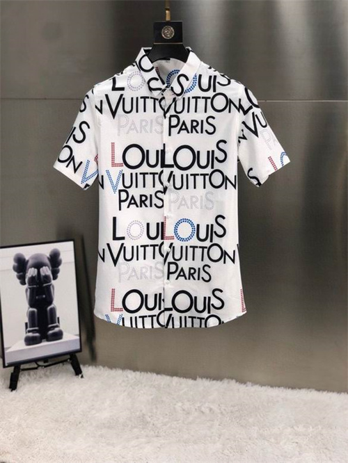 LV short shirt-M-047