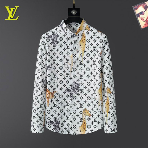 LV long shirt-M-089