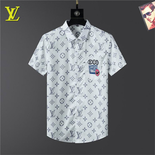 LV short shirt-M-043