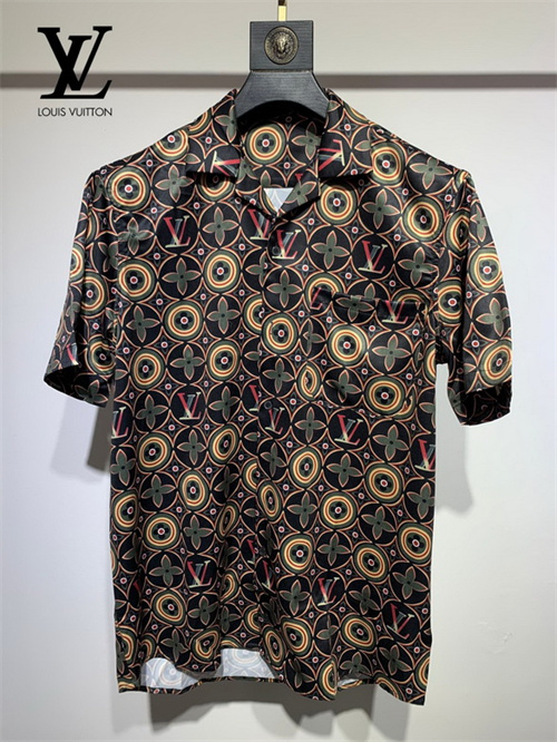 LV short shirt-M-023
