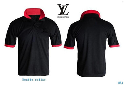 Lv Lapel T-shirts-001