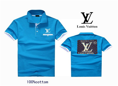 Lv Lapel T-shirts-005