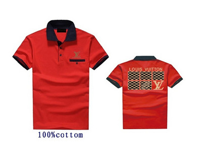 Lv Lapel T-shirts-131