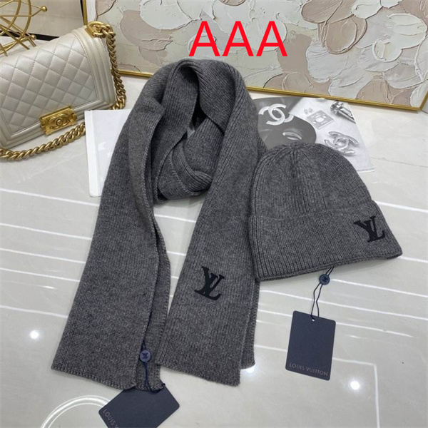 LV Hat and scarvf(AAA)-0001