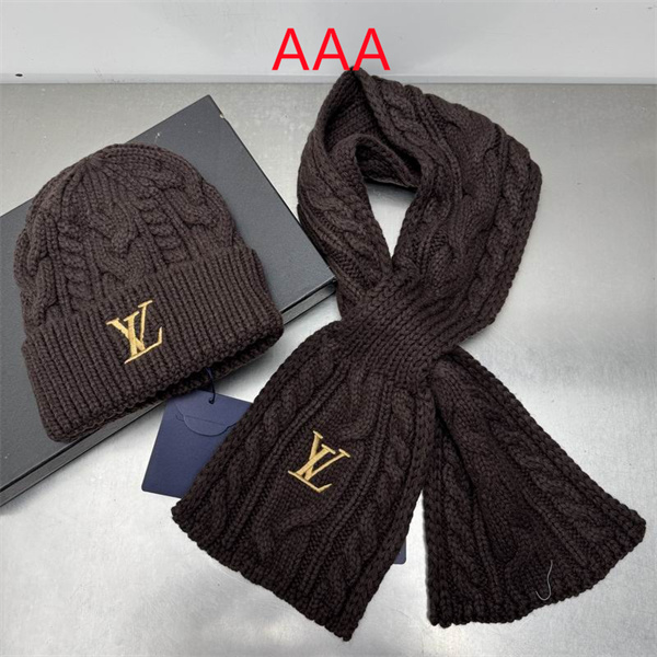 LV Hat and scarvf(AAA)-0103