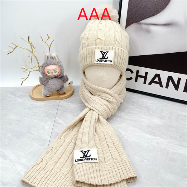 LV Hat and scarvf(AAA)-0106