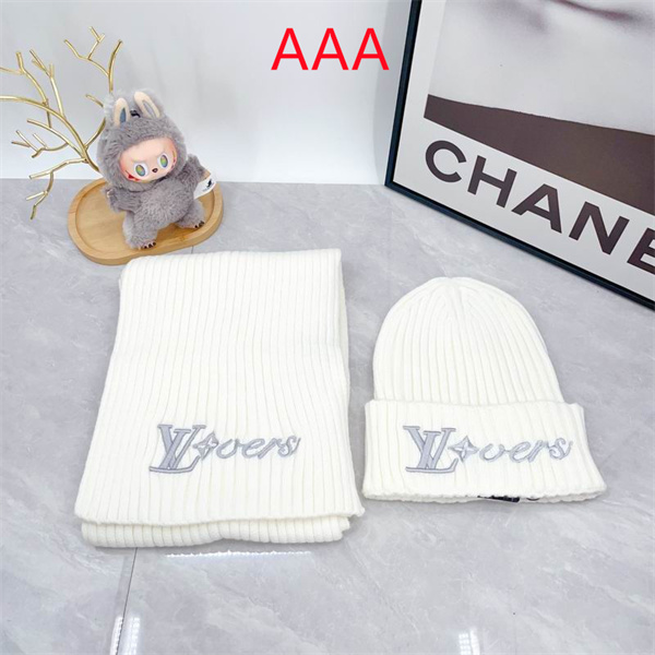 LV Hat and scarvf(AAA)-0119