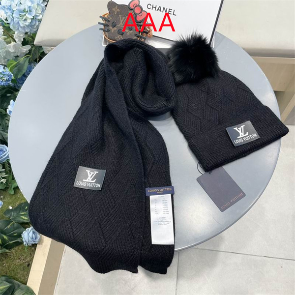 LV Hat and scarvf(AAA)-0130