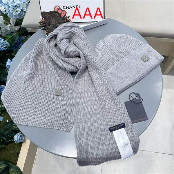 LV Hat and scarvf(AAA)-0135