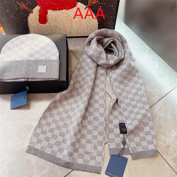 LV Hat and scarvf(AAA)-0143