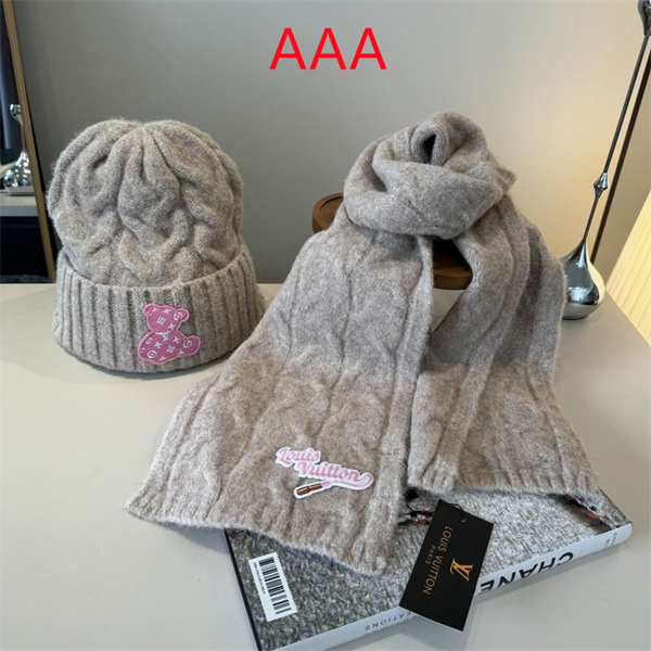 LV Hat and scarvf(AAA)-0149