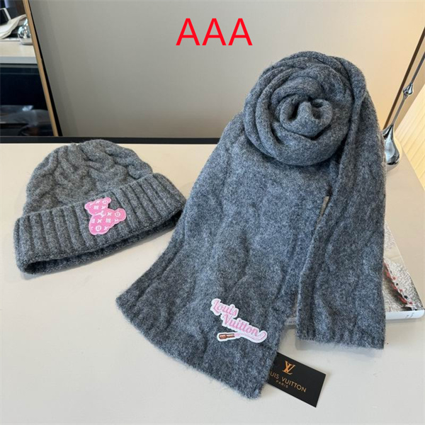 LV Hat and scarvf(AAA)-0150