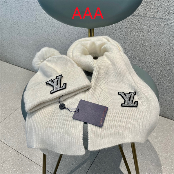 LV Hat and scarvf(AAA)-0151