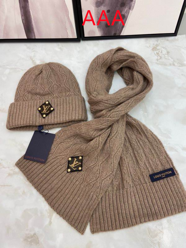 LV Hat and scarvf(AAA)-0017