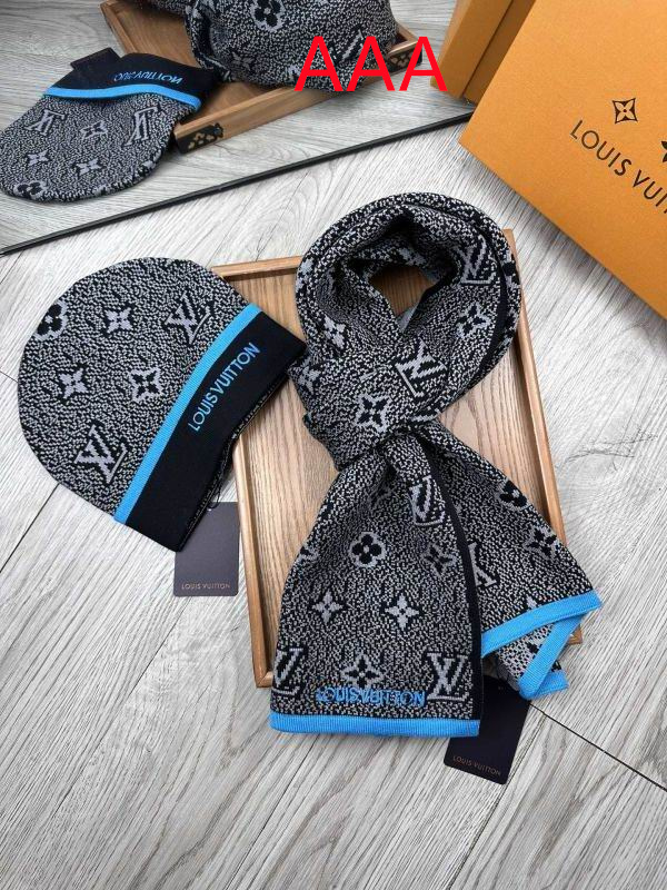 LV Hat and scarvf(AAA)-0031