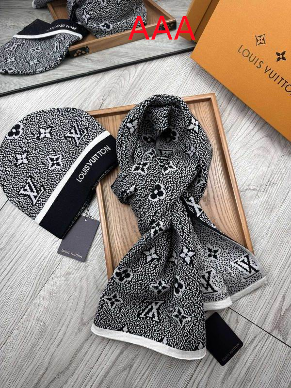LV Hat and scarvf(AAA)-0032