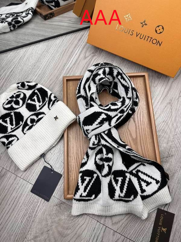 LV Hat and scarvf(AAA)-0033
