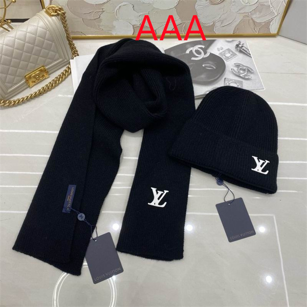 LV Hat and scarvf(AAA)-0004