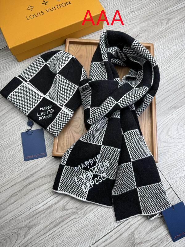 LV Hat and scarvf(AAA)-0006