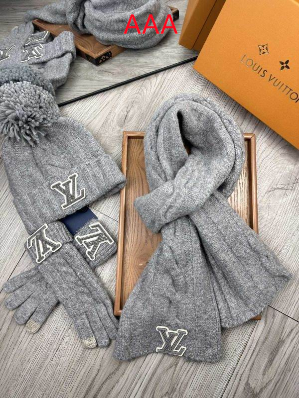 LV Hat and scarvf(AAA)-0066